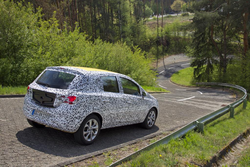 Neuer Opel Corsa: Erste Fahrt im Tarn-Outfit