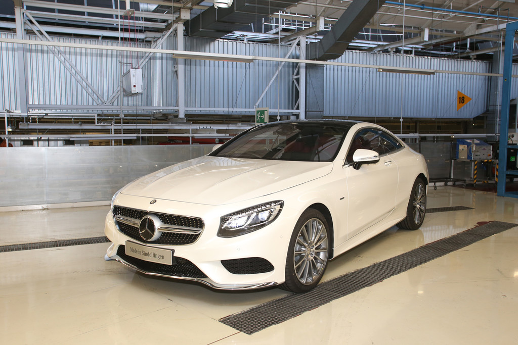 Neues S-Klasse Coupé läuft vom Band
