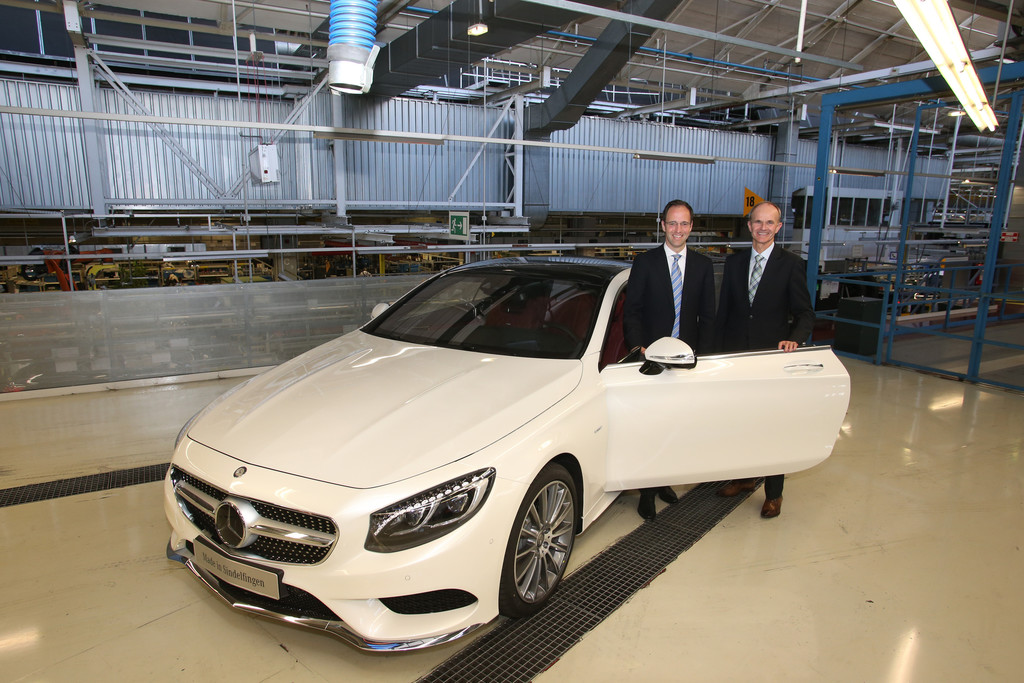 Neues S-Klasse Coupé läuft vom Band