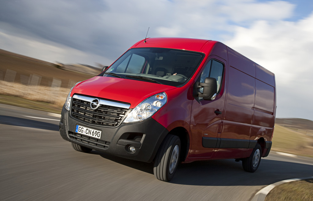 Opel Movano lädt ab 24 390 Euro ein