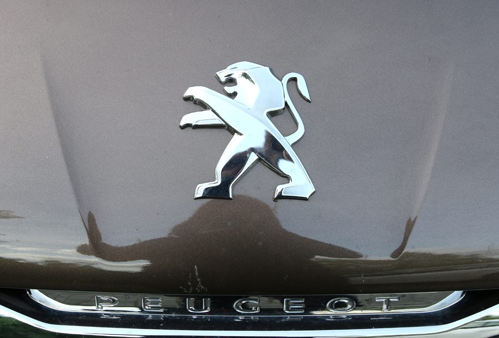 Peugeot 3008: Das Markenlogo, der Löwe, sitzt vorn oberhalb vom Kühlergrill. 