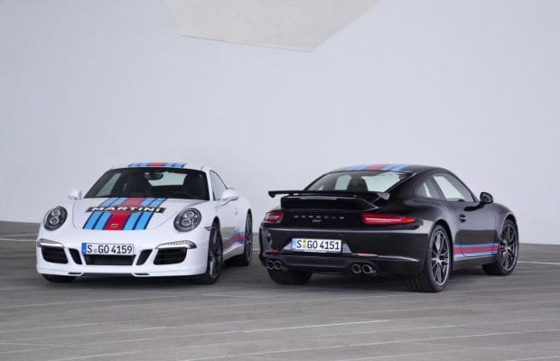 Porsche 911 als Martini-Edition - Rennanzug als Überzieher