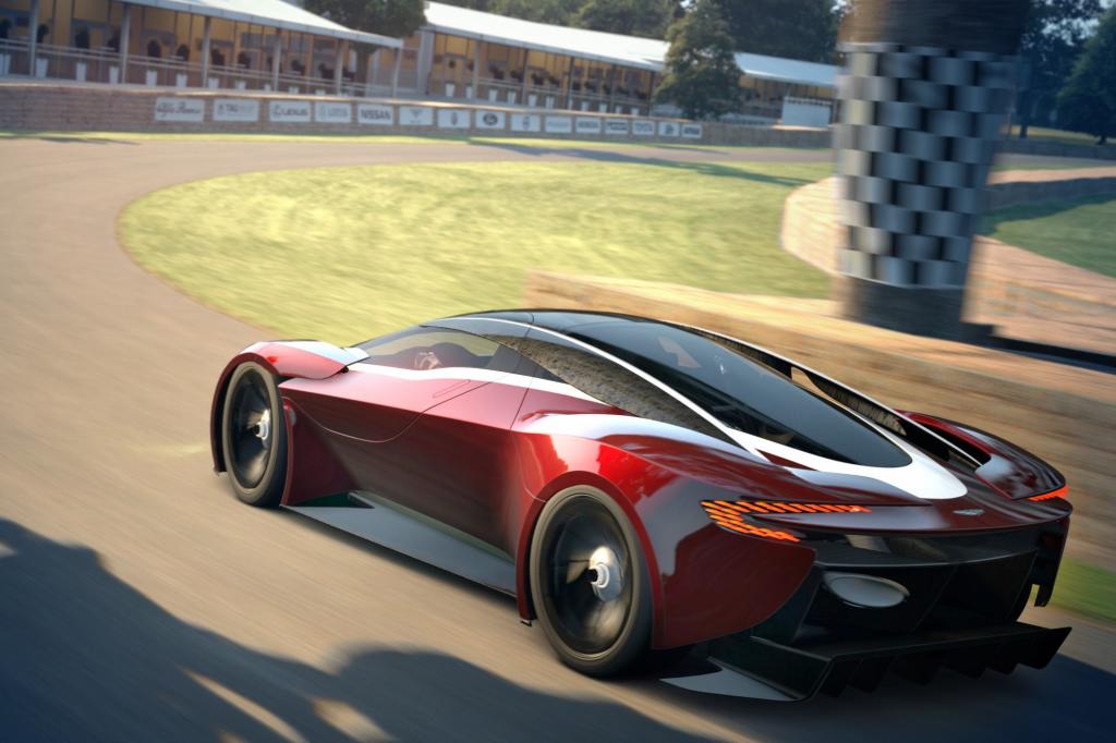 Premiere feiert der DP-100 Gran Tourismo jetzt auf dem „Festival of Speed“ in Goodwood