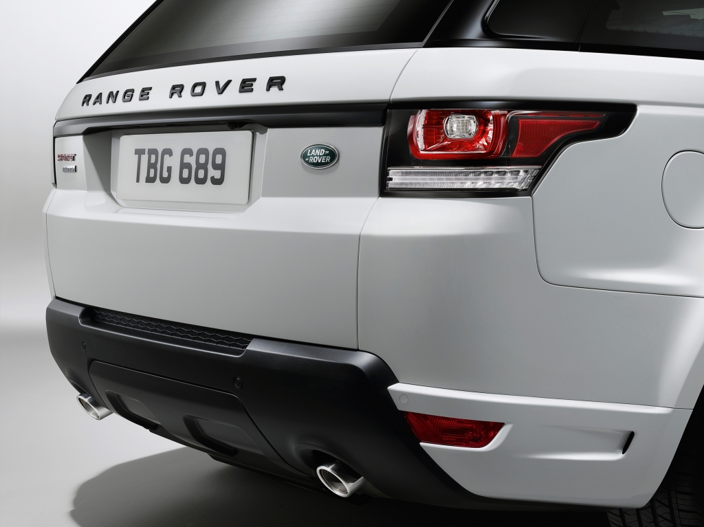Range Rover Sport mit schwarzen Akzenten