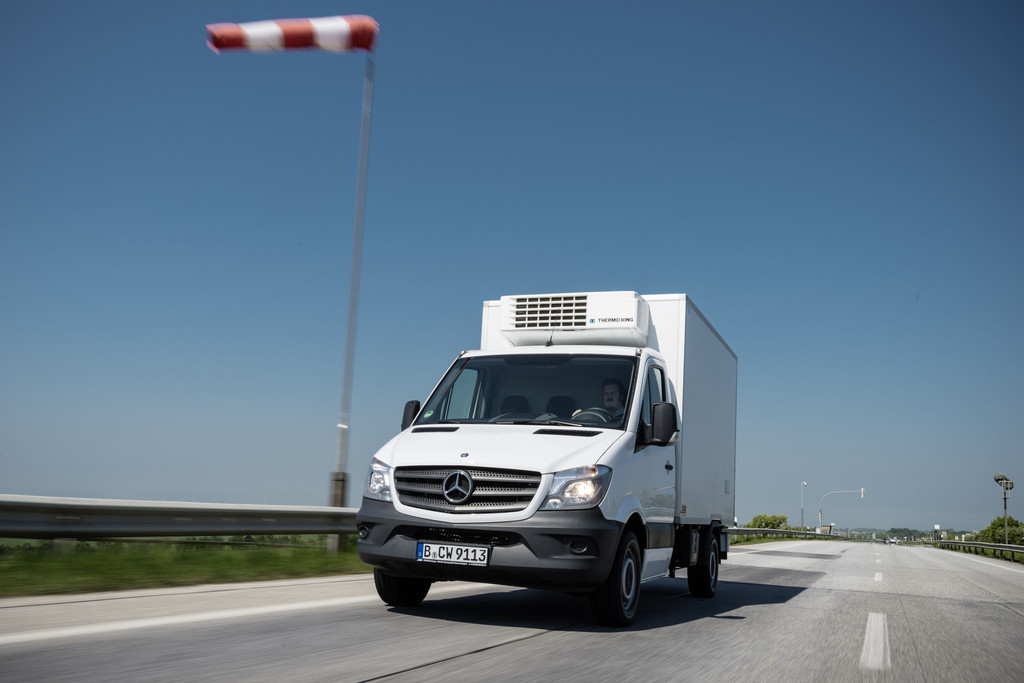 Seitenwind-Assistent für weitere Sprinter-Varianten