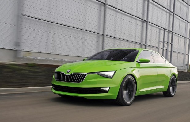 Skoda macht Design und das Auge fährt mit