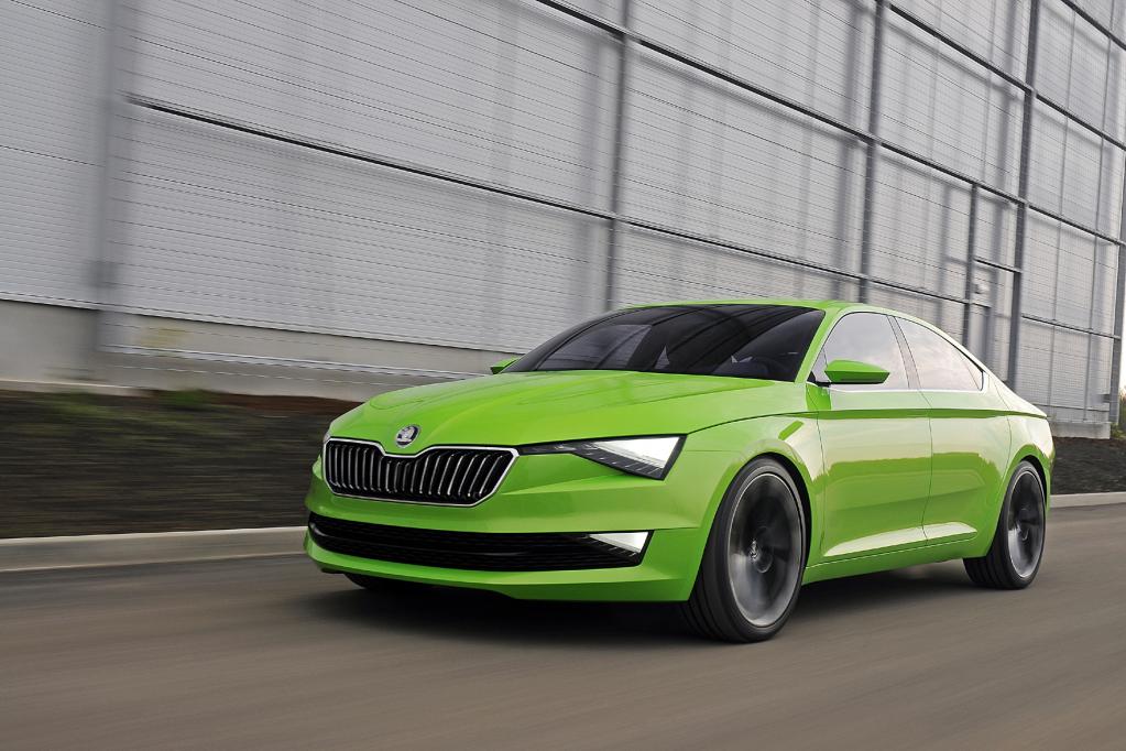 Skoda macht Design und das Auge fährt mit
