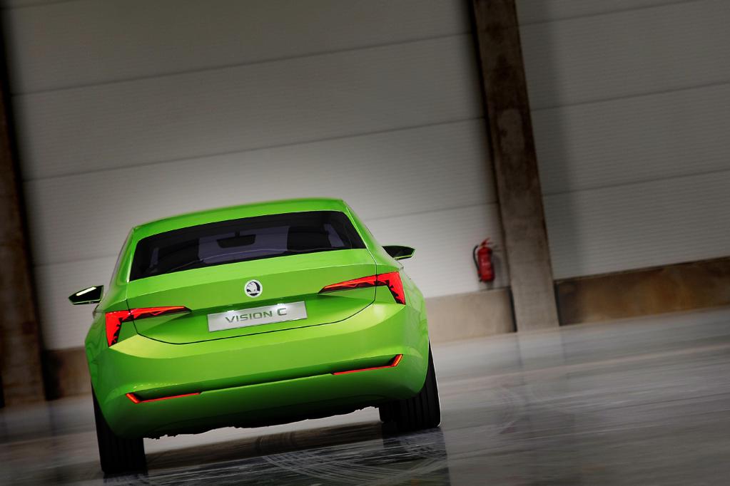 Skoda macht Design und das Auge fährt mit