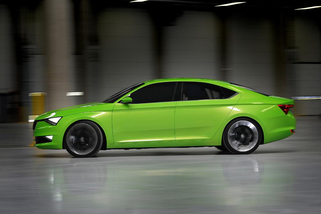 Skoda macht Design und das Auge fährt mit
