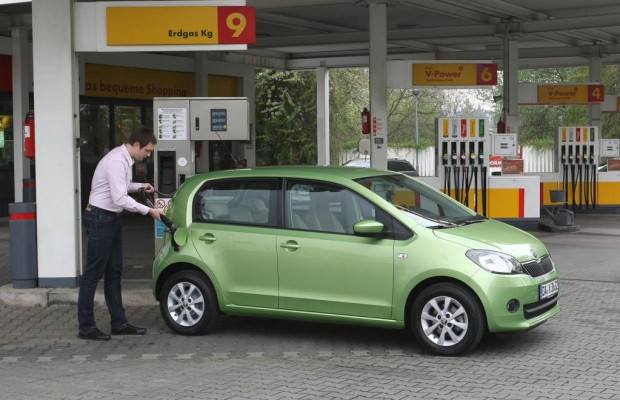 Skoda reitet auf der grünen Welle