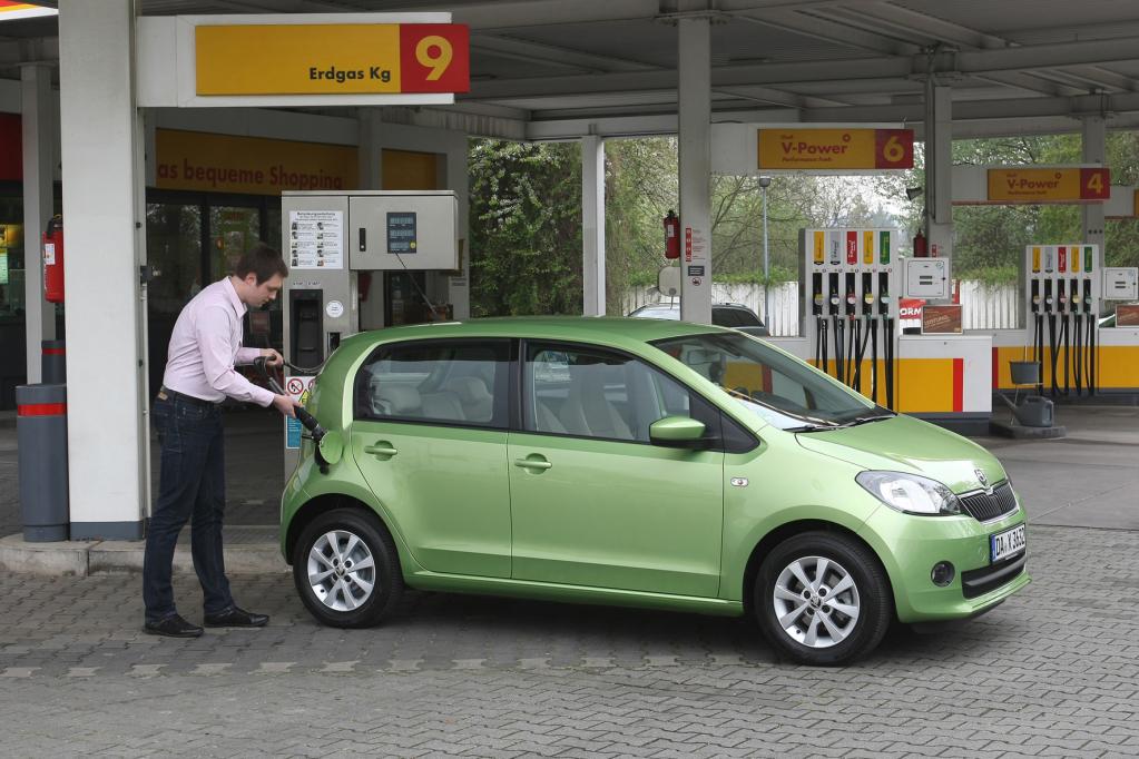 Skoda reitet auf der grünen Welle