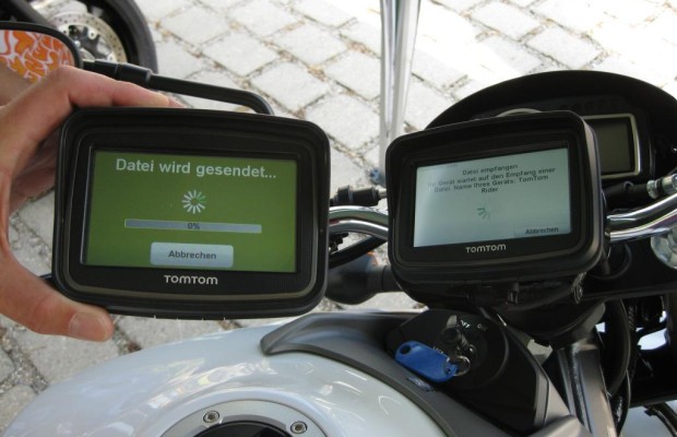 TomTom Rider findet schnell die schönsten Strecken