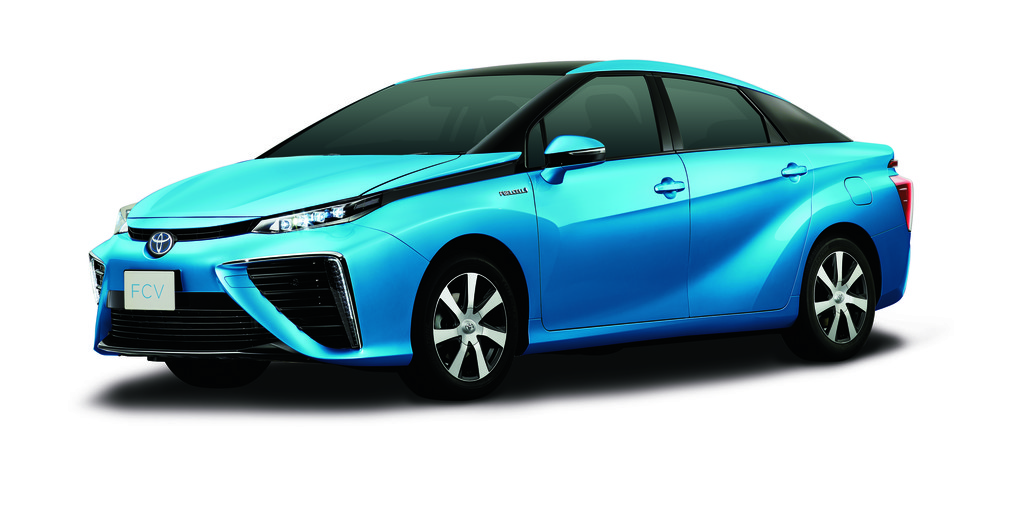 Toyota-Brennstoffzellenfahrzeug kommt 2015