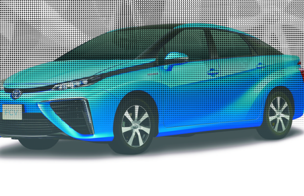 Toyota-Brennstoffzellenfahrzeug kommt 2015