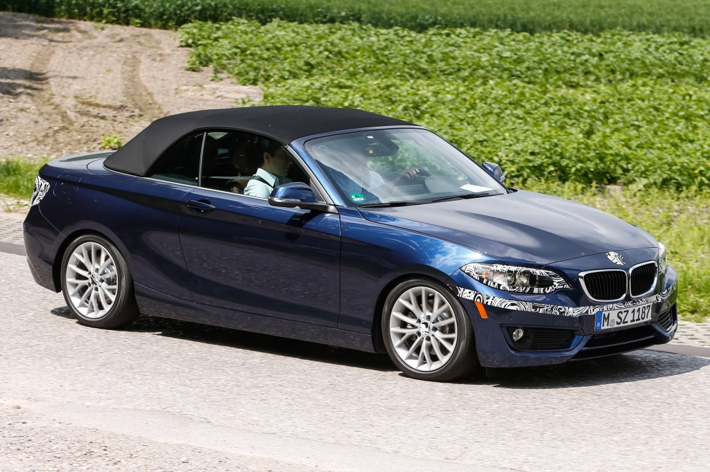 UPDATE !!!! Erwischt: Erlkönig BMW 2er Cabrio in voller Pracht 