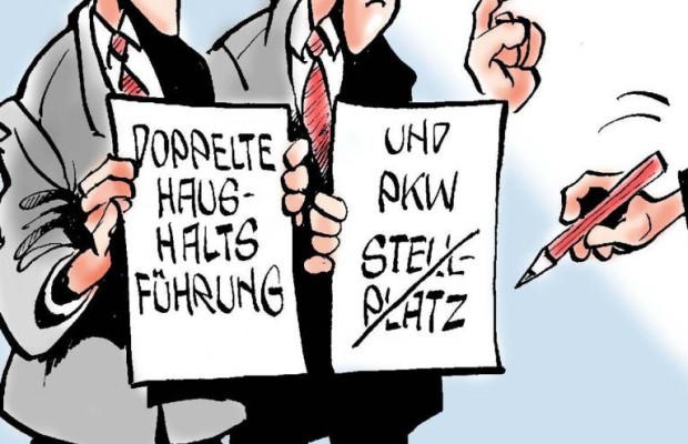Urteil - Auto-Stellplatz zählt zu doppelter Haushaltsführung