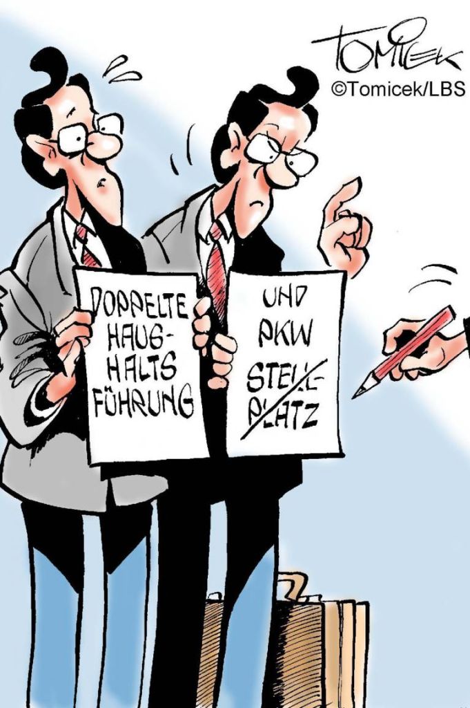 Urteil - Auto-Stellplatz zählt zu doppelter Haushaltsführung