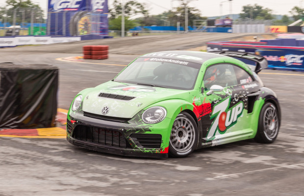 VW Beetle für den Rallyecross