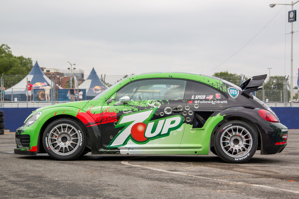VW Beetle für den Rallyecross