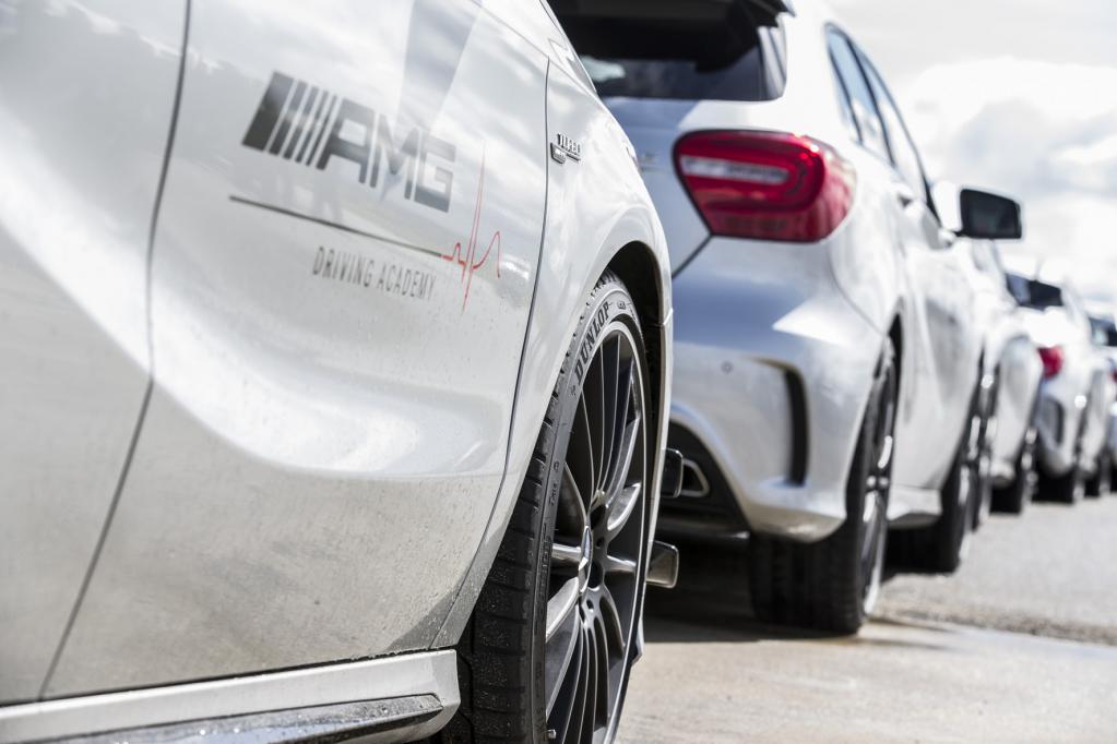 AMG Driving Academy rollt auf Dunlop-Reifen