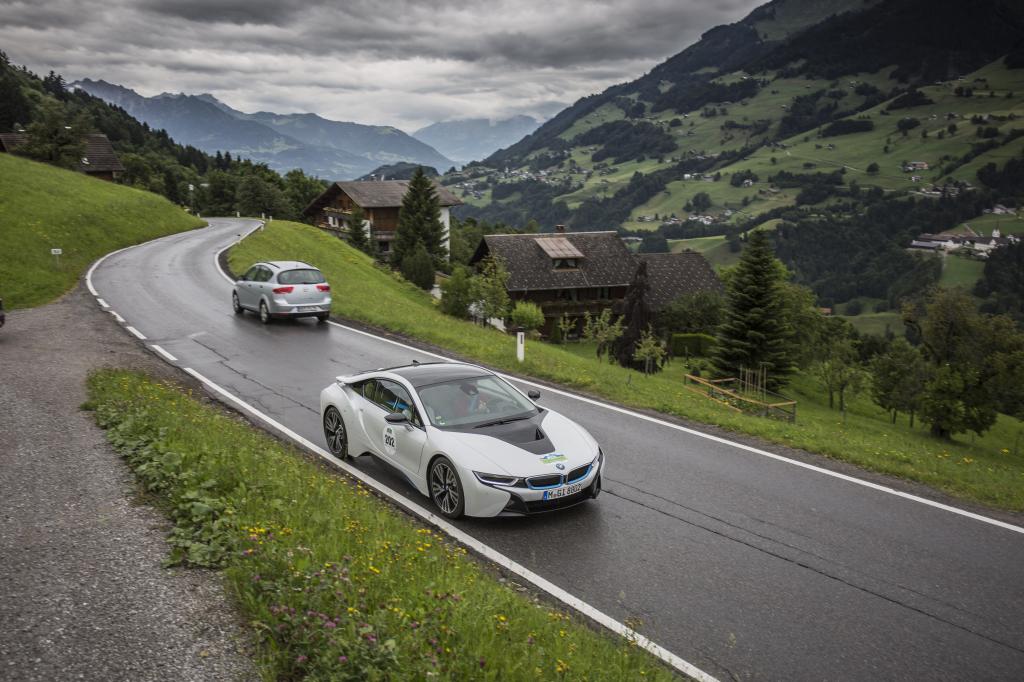 Auch der BMW i8 war von der Partie
