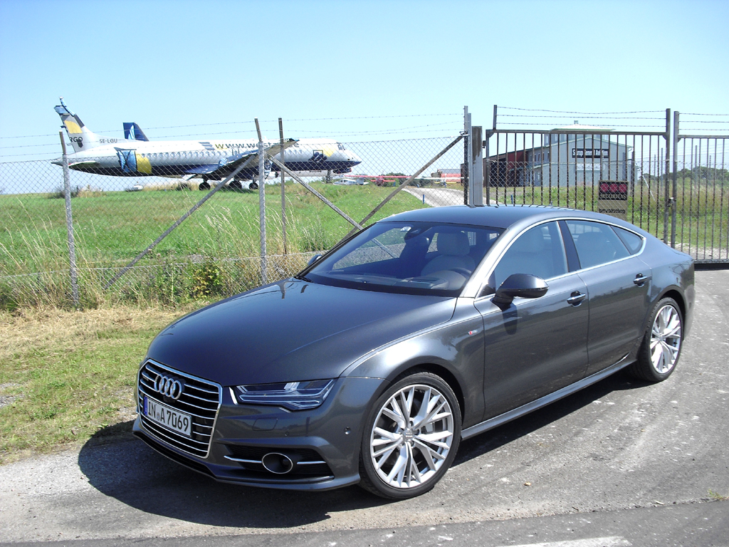 Audi A7 Sportback: In der Länge streckt sich der Fünftürer auf fast fünf Meter.