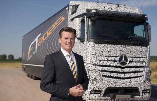 Autonom fahrende Trucks von Daimler - Selbst ist der Brummi