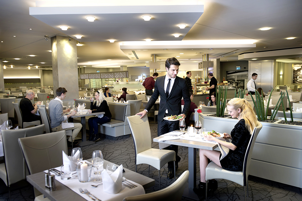 Blick ins Restaurant 