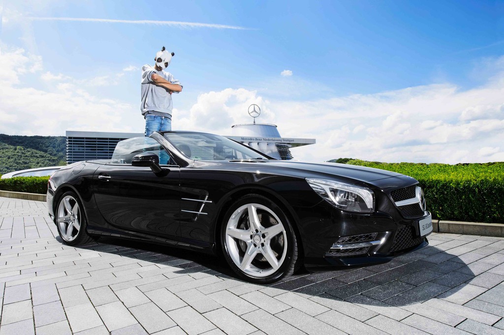 Cro ist Mercedes-Benz Markenbotschafter
