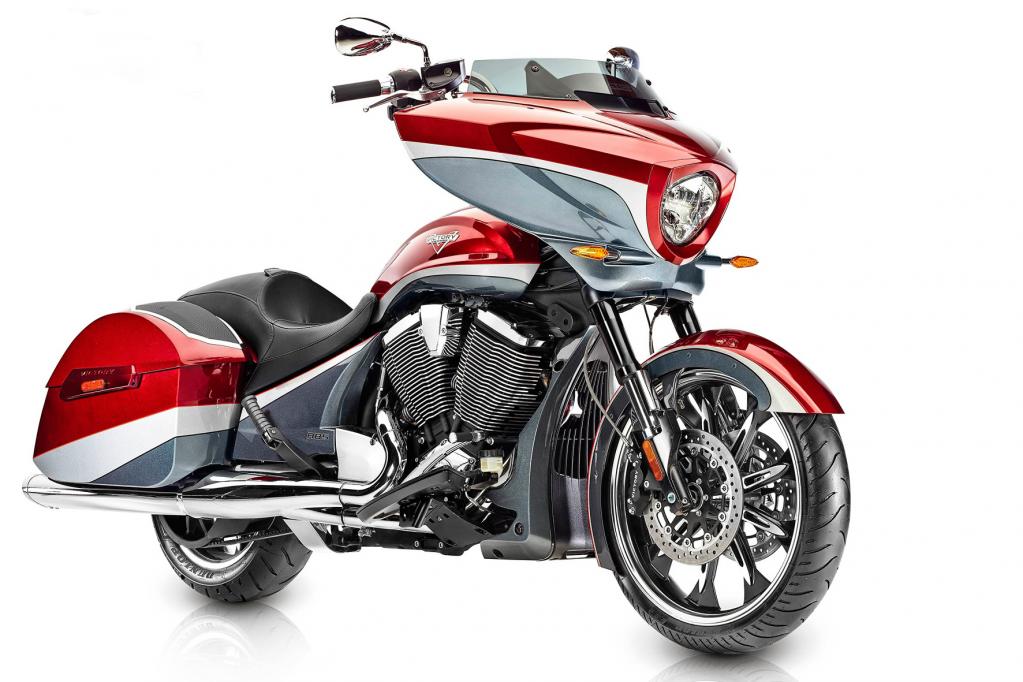 Custom-Bagger Magnum mit 100-Watt-Audioanlage