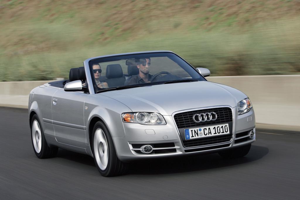 Den A4 gibt es auch als Cabrio