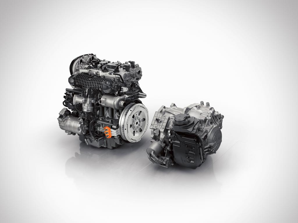 Der neue Antrieb aus Benziner und Elektromotor