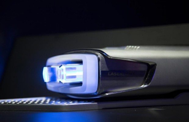 Der neuste Höhepunkt der Lichttechnik: ein Lasermodul von Audi