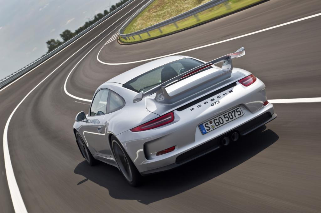 Der ungezähmte, für viele der purste Porsche im Sortiment ist der GT3