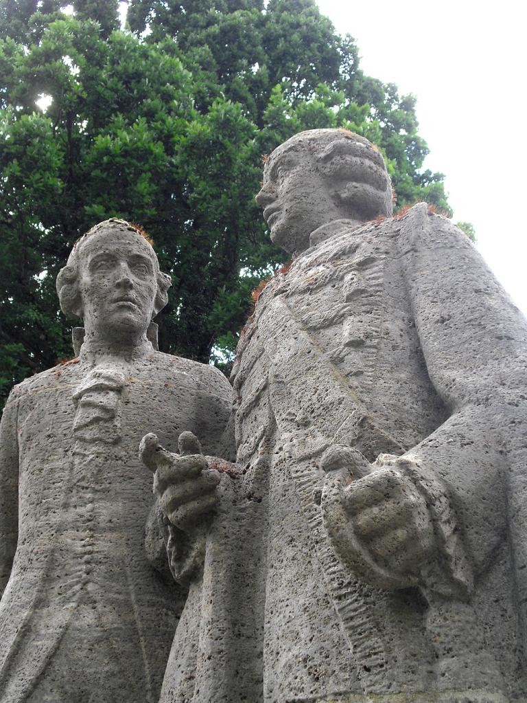 Entdecker der Kissinger Rakóczy-Quelle: Balthasar Neumann und Anton Boxberger.