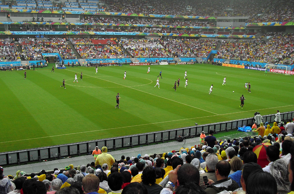 Erfolgreich: Deutschland spielt in Recife gegen die USA, gewinnt am Ende 1:0. 