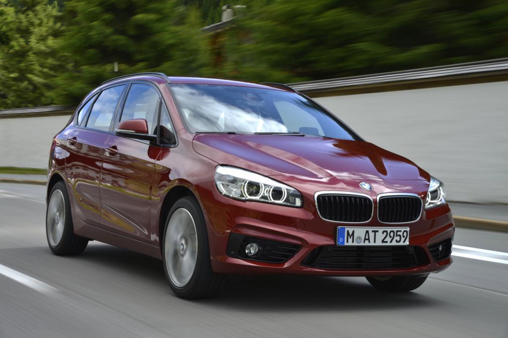 Erste Fahrt im BMW 2er Active Tourer - Eilige Familie