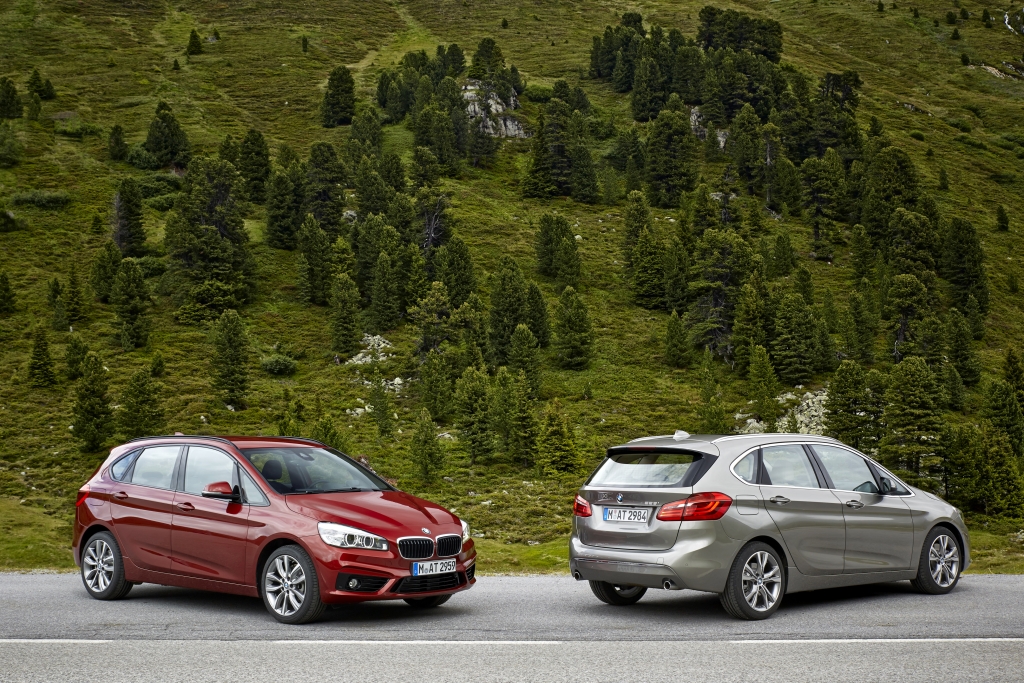 Erste Fahrt im BMW 2er Active Tourer - Eilige Familie