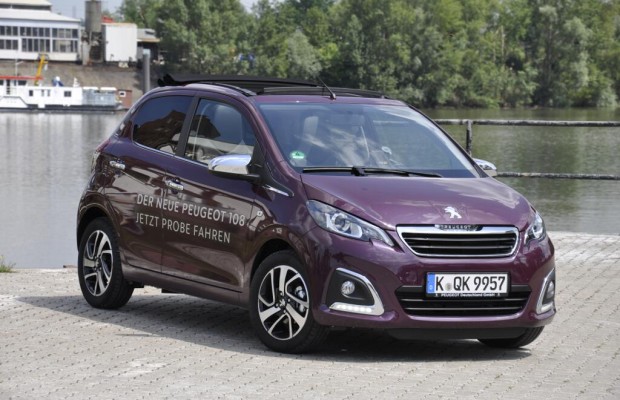 Erste Fahrt im Peugeot 108 - Très chic