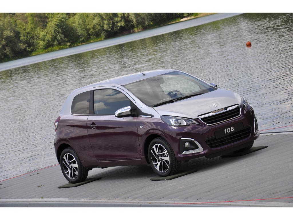 Erste Fahrt im Peugeot 108 - Tres chic
