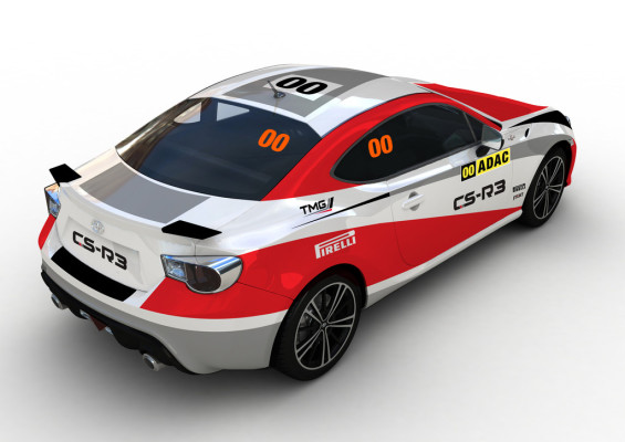 Erster Auftritt fr den Toyota GT86 CS-R3