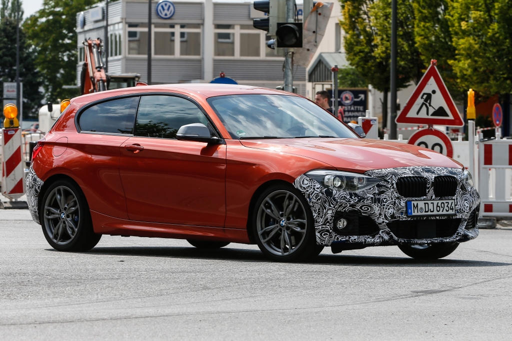Erwischt: BMW 1er Facelift