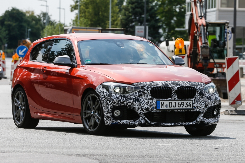 Erwischt: BMW 1er Facelift