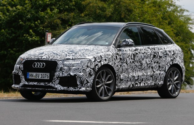 Erwischt: Erlkönig Audi RS Q3 Facelift