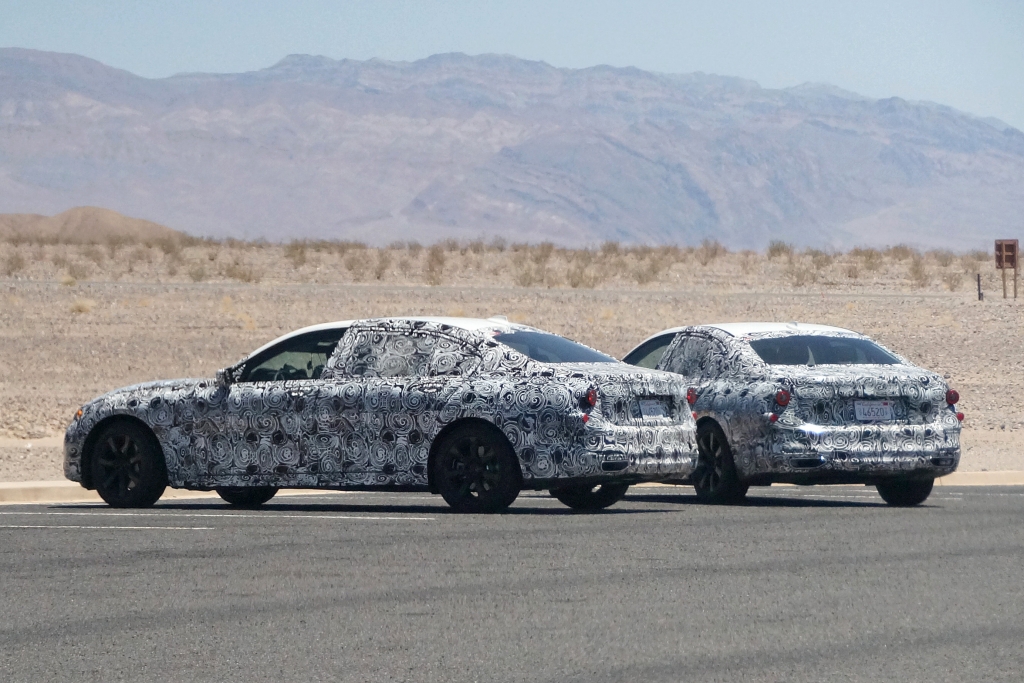 Erwischt: Erlkönig BMW 7er Langversion