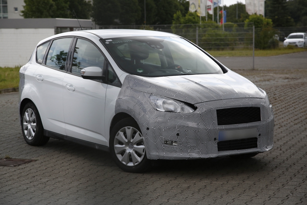 Erwischt: Erlkönig Ford C-Max Facelift - Familienkutsche mit Sportwagen-Optik