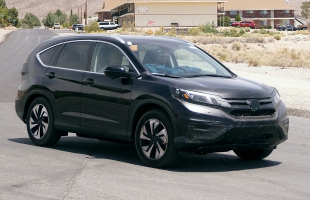 Erwischt: Erlkönig Honda CR-V Facelift für 2015