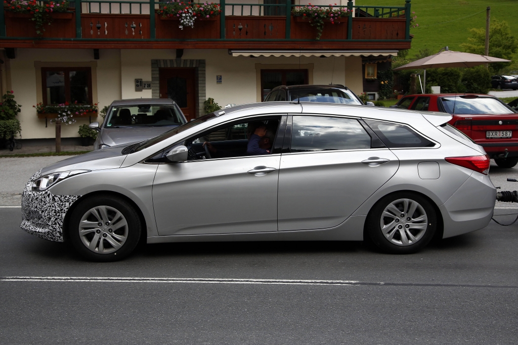 Erwischt: Erlkönig Hyundai i40 Facelift