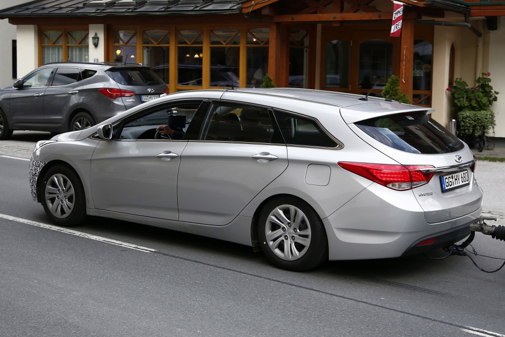 Erwischt: Erlkönig Hyundai i40 Facelift