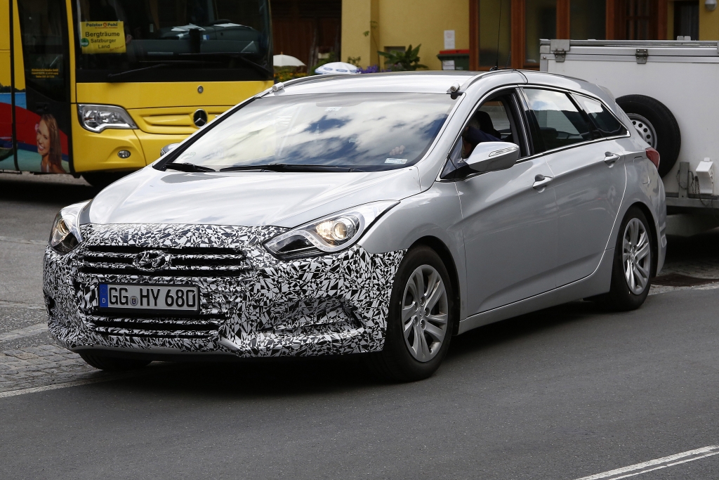 Erwischt: Erlkönig Hyundai i40 Facelift